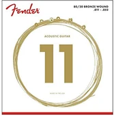 Fender 80/20 Bronze Acoustic Strings Ball End 70CL .011-.052 Akustik Gitar Teli - 2