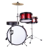 Cox Junior (Kırmızı) Çocuk Baterisi thumbnail 2