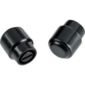 Fender Telecaster Barrel Switch Tips Black 2 Kontrol Düğmesi - 2