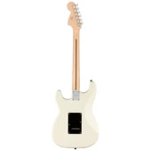 Squier Affinity Stratocaster HH Laurel Klavye Olympic White Elektro Gitar - 3