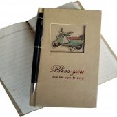 Tasarım Hatıra Defteri Ve Touchpen Tükenmez Kalem - 1