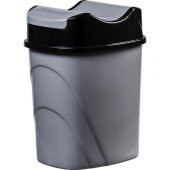 HomeCare 12+2 Adet Umbra 5.5 Lt Ergonomik Kapak Çöp Kovası 714562 - 1