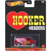 Hot Wheels Premium Pop Culture Series - CUSTOM 77 DODGE VAN HOOKER HEADERS - 1