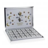 72 Adet Madlen Çikolata İsim Etiketli Balonlu Fil - 2