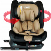 Kanz Hummer 0-36 kg 360 ° Dönebilen İsofix'li Oto Koltuğu Bej - 2