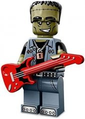 Lego Minifigür 71010 - Seri 14 Monsters - Monster Rocker - 1