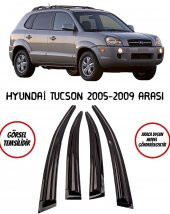 Hyundai Tucson Cam Rüzgarlığı 4lü 2005 ve Üzeri - 1