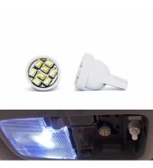 4 ADET BEYAZ RENK - mini DİPSİZ LED AMPUL T10 - HER ARACA UYAR - 4