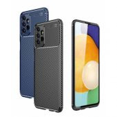 Samsung Galaxy A23 Kılıf Silikon Negro Karbon Kamera Korumalı Kılıf thumbnail 1