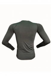 Erkek Askeri Termal Microfiber Uzun Kol Haki Tişört - 2