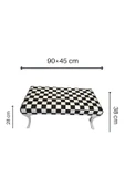 DTM HOME Dama Desenli Bench Puf - 3