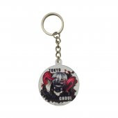 Tokyo Ghoul Anime Pleksi Üzeri Metal Plaka Anahtarlık - 1