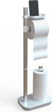 Primanova Sui Tuvalet Kağıtlık Beyaz thumbnail 3