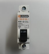 Günsan 1x20 A B tipi 6kA W OTOMAT Sigorta - 1