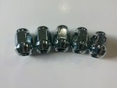 Somun 12-20 Unf Diş Ing.-Usa Tekerlek Somunu Krom Kaplı Aa=19 MM Boy=26 MM 5 Adet - 1