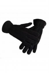 Unisex Siyah Termal Kışlık Kaliteli Polar Eldiven - 4