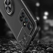 Xiaomi Redmi 10 Kılıf Silikon Ravel Yüzüklü Standlı Kamera Korumalı + Cam - 2