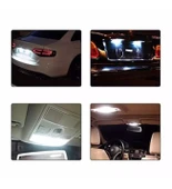 C6 Sofit LED Aydınlatma Tavan Plaka Oto Iç Aydınlatma Beyaz 41 mm 2 Adet - 3