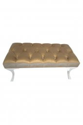 DTM HOME Gold Capitone Bench Puf - 2