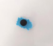 1 Adet Silikon Süper Yazılı Tekli Terlik Süsü Aksesuar thumbnail 2