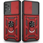 Samsung Galaxy A53 Kılıf Yüzüklü Standlı Kamera Korumalı thumbnail 5