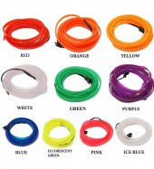 FOSFORLU YEŞİL Renk Neon Led 2 Metre Torpido Ledi ip Neon - ip Led 2 Metre 12 Volt - 2
