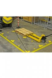 Zemin İşaretleme Şekilleri PVC T Şekil Kırmızı (12 li Paket) thumbnail 2