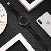 Huawei GT2 46mm KRD-02 Suya Dayanıklı Delikli Renkli Silikon Kordon - 5