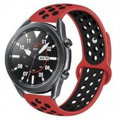 Huawei GT2 46mm KRD-02 Suya Dayanıklı Delikli Renkli Silikon Kordon - 11