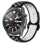 Huawei GT2 46mm KRD-02 Suya Dayanıklı Delikli Renkli Silikon Kordon - 12