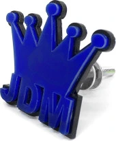 Panjur Arması JDM Mavi Panjur Arması Panjur Logosu Etiket - 1