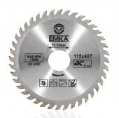 Daire Testere Ahşap Kesme Testeresi 115 mm 40 Diş + Matkap Aparat - 2