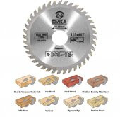 Daire Testere Ahşap Kesme Sunta Testeresi 115 mm 40 Diş - 2