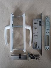 PVC - PEN Silindirli Kapı Kolu Kilit Seti - 1