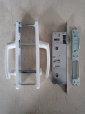 PVC - PEN Banyo - Wc Kapı Kolu Kilit Seti - 1