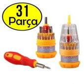 Tornavida Seti 31 Parça Yumurta Tornavida Bits Uç Seti Telefon Tamir Elektronik Tornavida Tamir - 3
