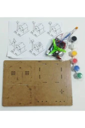 Misyon Güneş Enerjisi Deney Seti Ev Modeli thumbnail 2