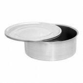 3 LT Paslanmaz Çelik 3lü Sefer Tası 3-5 Kişilik Yemek Taşıma Kabı 1000ml Isıtılabilir 3 Kap 17x22cm - 2
