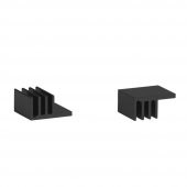 10ASY Alüminyum Soğutucu - 50mm x 20mm x 38mm - Delikli - 4