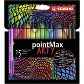 Stabilo Pointmax Arty Keçe Uçlu Kalem Seti 15li - 1