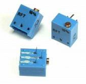 100 Ohm Yatık Trimpot 100R 10 RFT - 20 Adet thumbnail 1