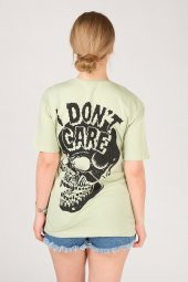 Kadın Baskılı T-Shirt Çağla - 6