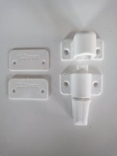 PVC Pen Pencere Çarpma (Yaylı) Kilit ve Vida - 2 Takım - 1