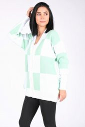 Kadın Düğmeli Hırka Ekru - 2