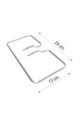 Tost Makinası Rezistansı 220v 800 Watt Çap 6,5mm Krom thumbnail 2