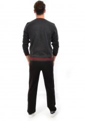 Erkek Cepli Eşofman Altı Siyah - 3