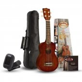 Kala MK-S/PACK Makala Soprano Ukulele Seti (Natural) - 1