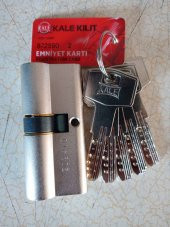 KALE 164 BNE KAPI BARELİ-NİKEL 68 MM-5 ANAHTARLI-BİLYALI - 1