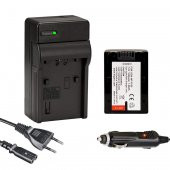 Cazipshop Sony NP-FV50 Batarya(1050Mah)+Şarj Aleti Cihazı Seti - 1
