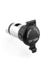 12V ÇAKMAKLIK ÇAKMAK YUVASI ŞARJ ENERJİ SOKETİ 120W thumbnail 1